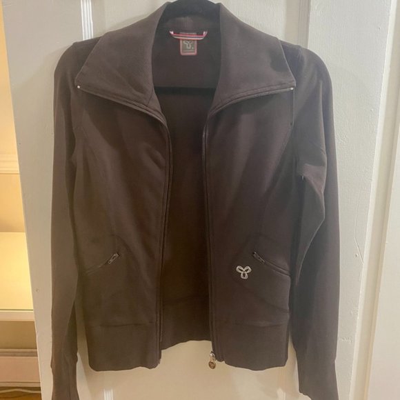 *NOT FOR SALE/SOLD* TNA Zippered Front Hoodie (Brown) Size S - Picture 2 of 3